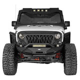Jeep JK Front Bumper & Rear Bumper w/Tire Carrier Combo Kit for 2007-2018 Jeep Wrangler JK JKU - Rodeo Trail RDG.2031+2029 3