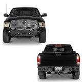 Dodge Ram Front & Rear Bumper Combo for 2013-2018 Dodge Ram 1500 - Rodeo Trail r60016002s 14