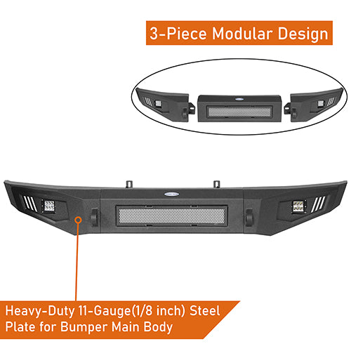 F-150 Ford Full Width Front Bumper for 2009-2014 Ford F-150, Excluding Raptor - Rodeo Trail  RDG.8201 8
