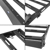 Front Bumper &  Rear Bumper &  Roof Rack for Fit for 2009-2014 F-150 SuperCrew, Excluding Raptor Rodeo Trail RDG.8205+8202+8204 30