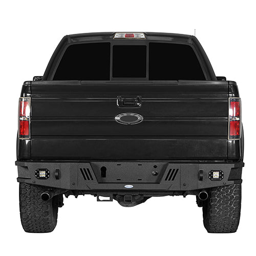 Front Bumper &  Rear Bumper &  Roof Rack for Fit for 2009-2014 F-150 SuperCrew, Excluding Raptor Rodeo Trail RDG.8205+8202+8204 7