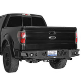 Front Bumper &  Rear Bumper &  Roof Rack for Fit for 2009-2014 F-150 SuperCrew, Excluding Raptor Rodeo Trail RDG.8205+8202+8204 8