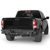 Front Bumper & Rear Bumper & Roof Rack Luggage Carrier for 2013-2018 Dodge Ram 1500 Crew Cab, Excluding Rebel Rodeo Trail RDG.6001+6005+6004 6