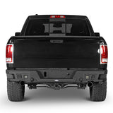 Front Bumper & Rear Bumper & Roof Rack Luggage Carrier for 2013-2018 Dodge Ram 1500 Crew Cab, Excluding Rebel Rodeo Trail RDG.6001+6005+6004 7