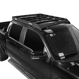 Front Bumper &  Rear Bumper &  Roof Rack Luggage Carrier for 2009-2014 Ford F-150 SuperCrew, Excluding Raptor Rodeo Trail RDG.8205+8201+8203 13