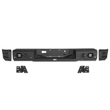 Front Bumper &  Rear Bumper &  Roof Rack Luggage Carrier for 2009-2014 Ford F-150 SuperCrew, Excluding Raptor Rodeo Trail RDG.8205+8201+8203 27