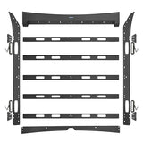 Front Bumper &  Rear Bumper &  Roof Rack Luggage Carrier for 2009-2014 Ford F-150 SuperCrew, Excluding Raptor Rodeo Trail RDG.8205+8201+8203 33