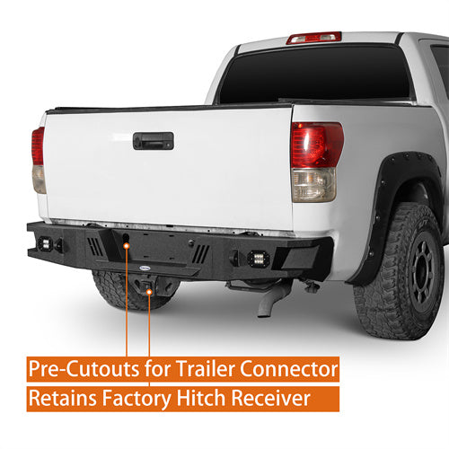 Front Bumper & Rear Bumper & Roof Rack for 2007-2013 Toyota Tundra Crewmax Rodeo Trail RDG.5200+5206+5202 20