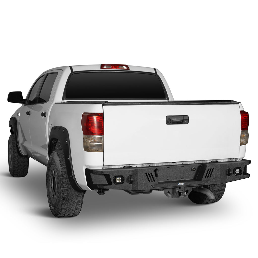 Front Bumper & Rear Bumper & Roof Rack for 2007-2013 Toyota Tundra Crewmax Rodeo Trail RDG.5200+5206+5202 6