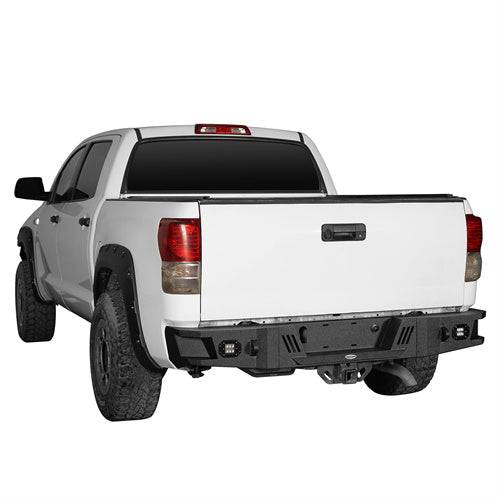 Front Bumper & Rear Bumper & Roof Rack for 2007-2013 Toyota Tundra Crewmax Rodeo Trail RDG.5200+5206+5202 7