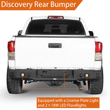 Front Bumper w/Hoop & Rear Bumper for 2007-2013 Toyota Tundra Rodeo Trail RDG.5200+5201 14