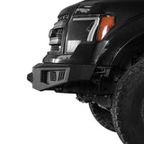 Front Bumper & Rear Bumper & Roof Rack for 2009-2014 Ford F-150 SuperCrew,Excluding Raptor Rodeo Trail RDG.8205+8201+8204 5