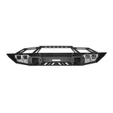 Front Bumper w/ Grill Guard & Rear Bumper for 2009-2014 Ford F-150 Excluding Raptor Rodeo Trail RDG.8200+8204 16