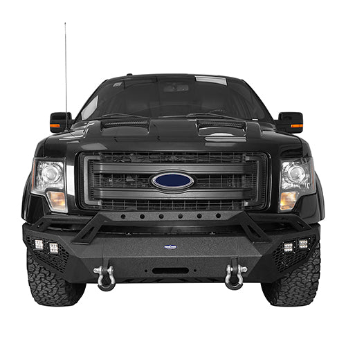 Ford F-150 Front Bumper &  Rear Bumper & Roof Rack for 2009-2014 F-150 SuperCrew,Excluding Raptor Rodeo Trail RDG.8205+8200+8204 4