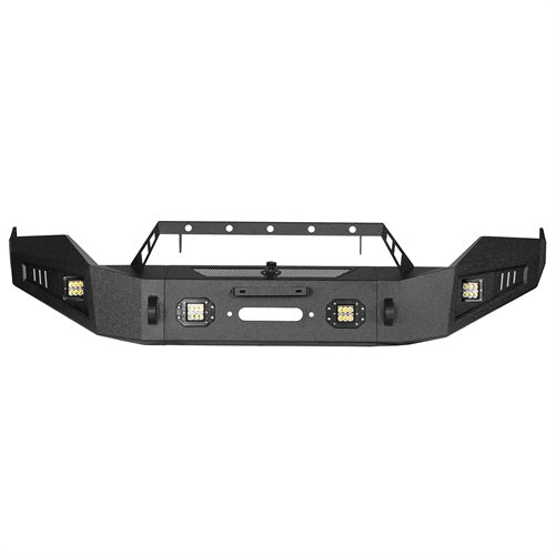 Dodge Ram Full Width Front Bumper w/Winch Plate for Dodge Ram 1500 2013-2018 - Rodeo Trail  r6001s 7