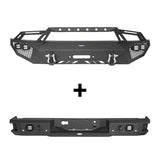 Front Bumper w/Grill Guard & Back Bumper for 2009-2014 Ford F-150 Excluding Raptor  Rodeo Trail RDG.8200+RDG.8203 2