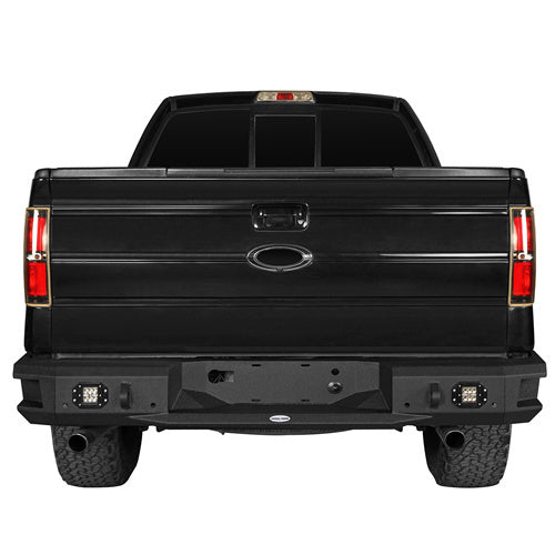 Front Bumper w/Grill Guard & Back Bumper for 2009-2014 Ford F-150 Excluding Raptor  Rodeo Trail RDG.8200+RDG.8203 7