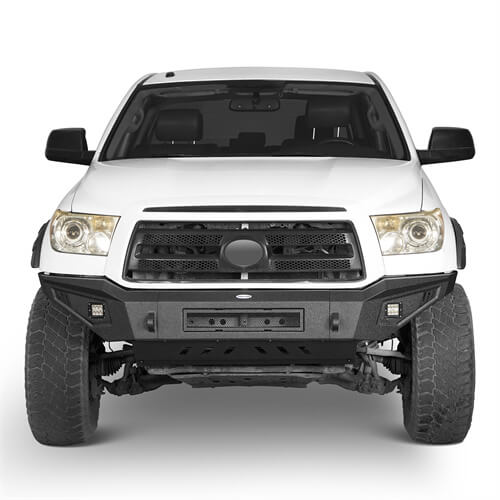 Front Bumper w/Skid Plate for 2007-2013 Toyota Tundra - u-Box Offroad b5204s r5204s 4