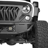 Jeep JK Front Bumper & Rear Bumper w/Tire Carrier for Jeep Wrangler JK JKU 2007-2018 -  Rodeo Trail RDG.2032+RDG.2029 5