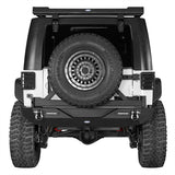 Jeep JK Front Bumper & Rear Bumper w/Tire Carrier for Jeep Wrangler JK JKU 2007-2018 -  Rodeo Trail RDG.2032+RDG.2029 6