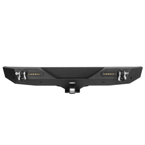 Jeep JL Back Bumper w/2 Inch Hitch Receiver for 2018-2023 Jeep Wrangler JL - Rodeo Trail  r3003s 5