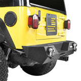 Jeep TJ Stinger Front Bumper and Different Trail Rear Bumper Combo for Jeep Wrangler TJ YJ 1987-2006 Rodeo Trail RDG.1013+RDG.1009 8