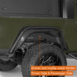 Jeep JT Spartan Rear Inner Fender Liners Wheel Lines for 2018-2023 Jeep Gladiator JT - Rodeo Trail r7013s 11
