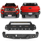 Tacoma Front Bumper & Rear Bumper Combo for 2016-2023 Toyota Tacoma 3rd Gen - Rodeo Trail r42004203s 5