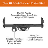 Tacoma Receiver Hitch w/Square Receiver Opening for 2005-2015 Toyota Tacoma - Rodeo Trail RDG.4012 9