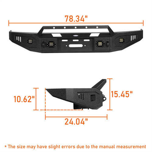 Tundra Full Width Front Bumper for 2007-2013 Toyota Tundra - Rodeo Trail  r5205s 9