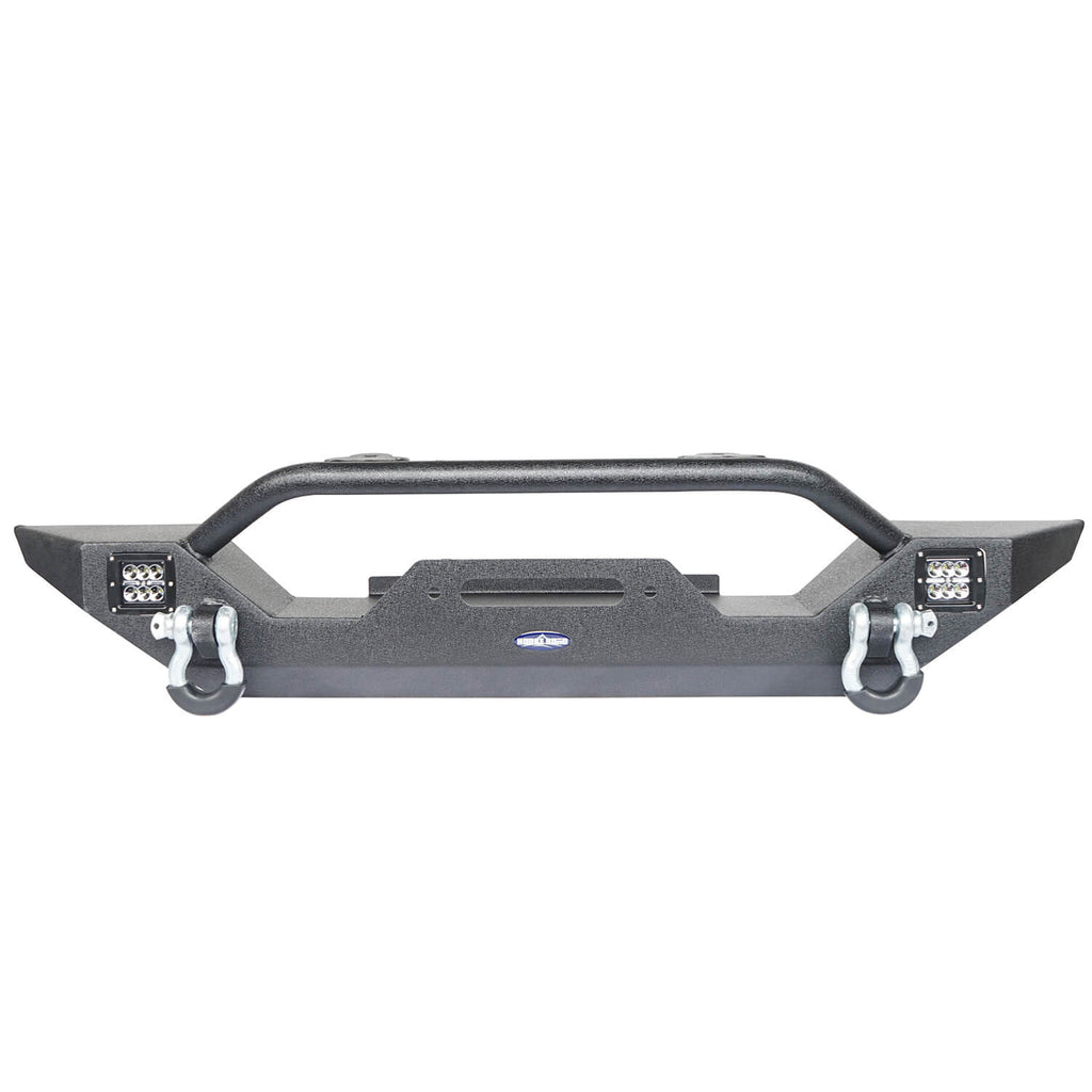Different Trail Front Bumper and Rear Bumper Combo for Jeep Wrangler YJ TJ 1987-2006 BXG120149 Jeep TJ Front and Rear Bumper Combo Rodeo Trail  7