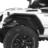 Flux Tubular Fender Flares & Front Inner Fender Liners(07-18 Jeep Wrangler JK) - Rodeo Trail®
