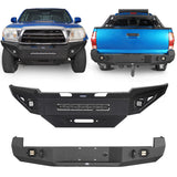 Tacoma Front Bumper & Rear Bumper Combo for 2005-2011 Toyota Tacoma - Rodeo Trail b40194011-1