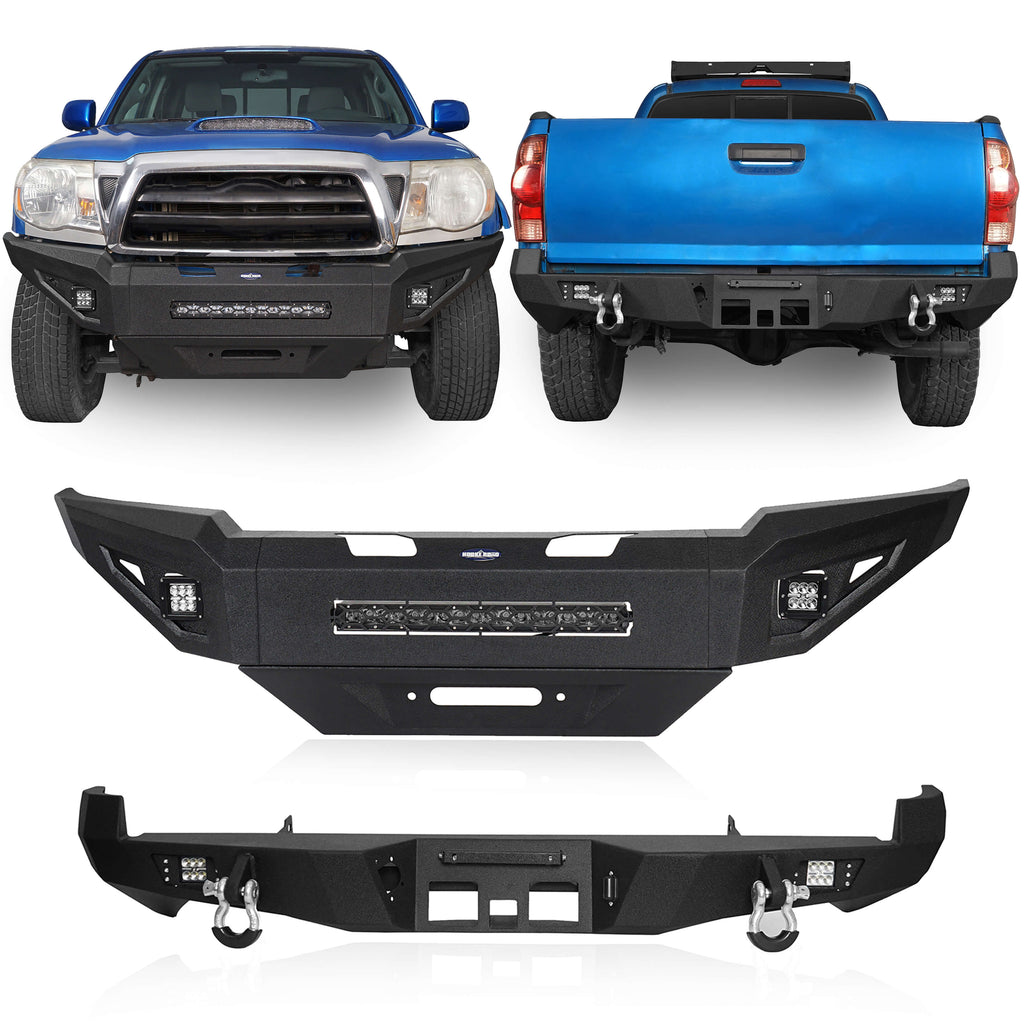 Tacoma Front Bumper & Rear Bumper for 2005-2011 Toyota Tacoma - Rodeo Trail b40194014-1