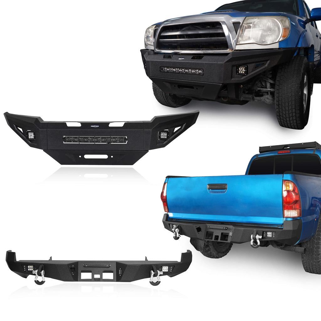Tacoma Front Bumper & Rear Bumper for 2005-2011 Toyota Tacoma - Rodeo Trail b40194014-2