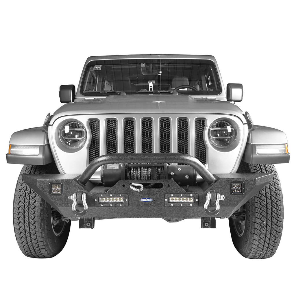 Front Bumper & Rear Bumper & Running Boards(18-23 Jeep Wrangler JL) - Rodeo Trail