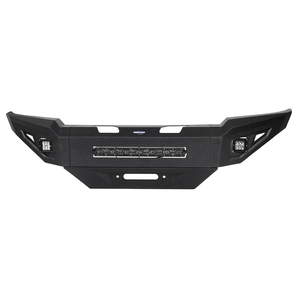 Tacoma Front Bumper Full Width Front Bumper w/Winch Plate for 2005-2011 Toyota Tacoma - Rodeo Trail  b4019-6