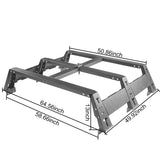 Toyota Tundra Bed Rack MAX 13 High Bed Rack for 2014-2021 Toyota Tundra b5005 7