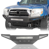 Full Width Front Bumper & Rear Bumper w/Tire Carrier for 2005-2011 Toyota Tacoma b40084013-3