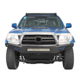 Full Width Front Bumper & Rear Bumper w/Tire Carrier for 2005-2011 Toyota Tacoma b40084013-4