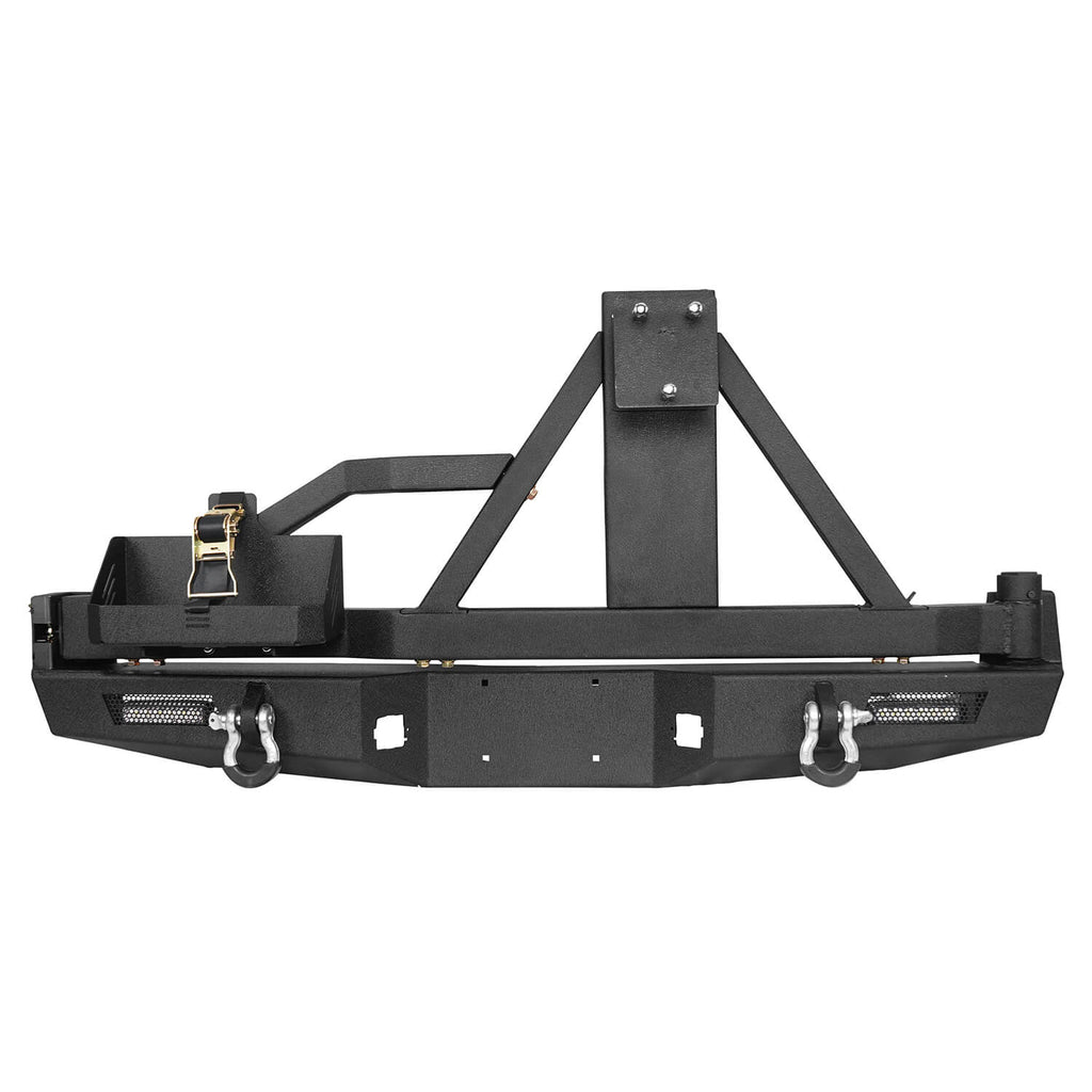 Full Width Front Bumper & Rear Bumper w/Tire Carrier for 2005-2011 Toyota Tacoma b40014013-10