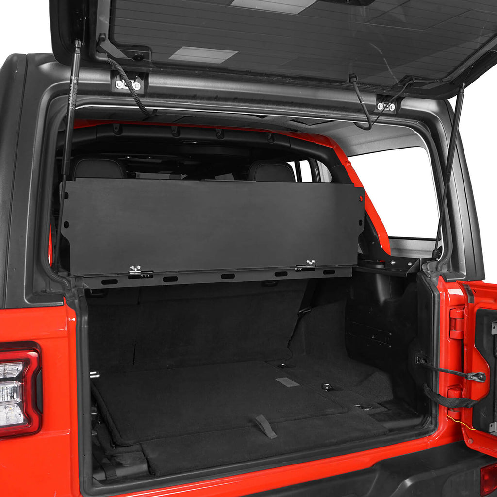 Jeep JL Fold-Up Storage Rack Interior Cargo Rack for 2018-2020 Jeep Wrangler JL bxg3022 4