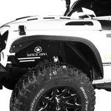 Armour Style Fender Flares & Front Inner Fender Liners (07-18 Jeep Wrangler JK) - Rodeo Trail®