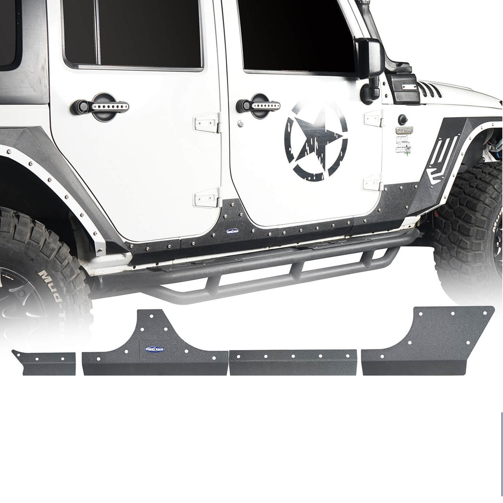 Body Armor Cladding(07-18 Jeep Wrangler JK 4 Doors) - Rodeo Trail