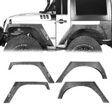 Armour Style Fender Flares(07-18 Jeep Wrangler JK) - Rodeo Trail®