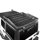 Hard Top Rear Roof Rack Cargo Carrier Basket(07-18 Jeep Wrangler JK 4 Doors) - Rodeo Trail®