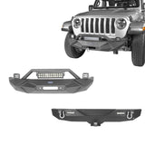 Front Bumper & Rear Bumper(18-23 Jeep Wrangler JL) - Rodeo Trail