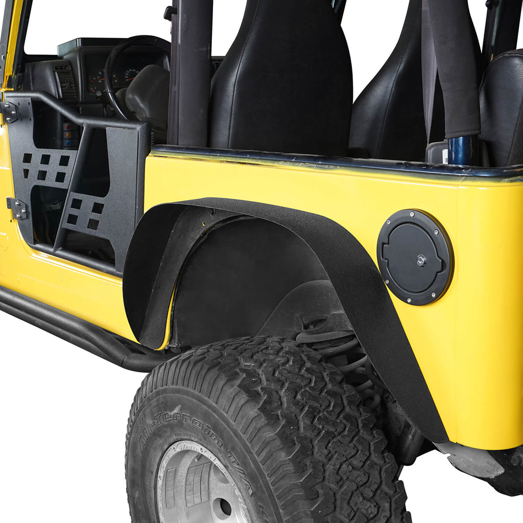 Jeep TJ Fender Flares for 1997-2006 Jeep Wrangler TJ - Rodeo Trail
