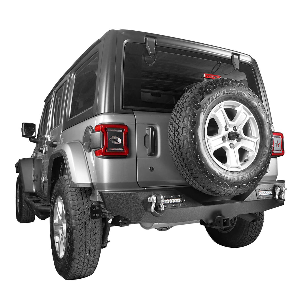 Jeep JL Mad Max Front Bumper & Rear Bumper Combo(18-23 Jeep Wrangler JL) - Rodeo Trail