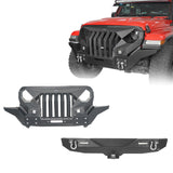 Jeep JL Mad Max Front Bumper & Rear Bumper Combo(18-23 Jeep Wrangler JL) - Rodeo Trail